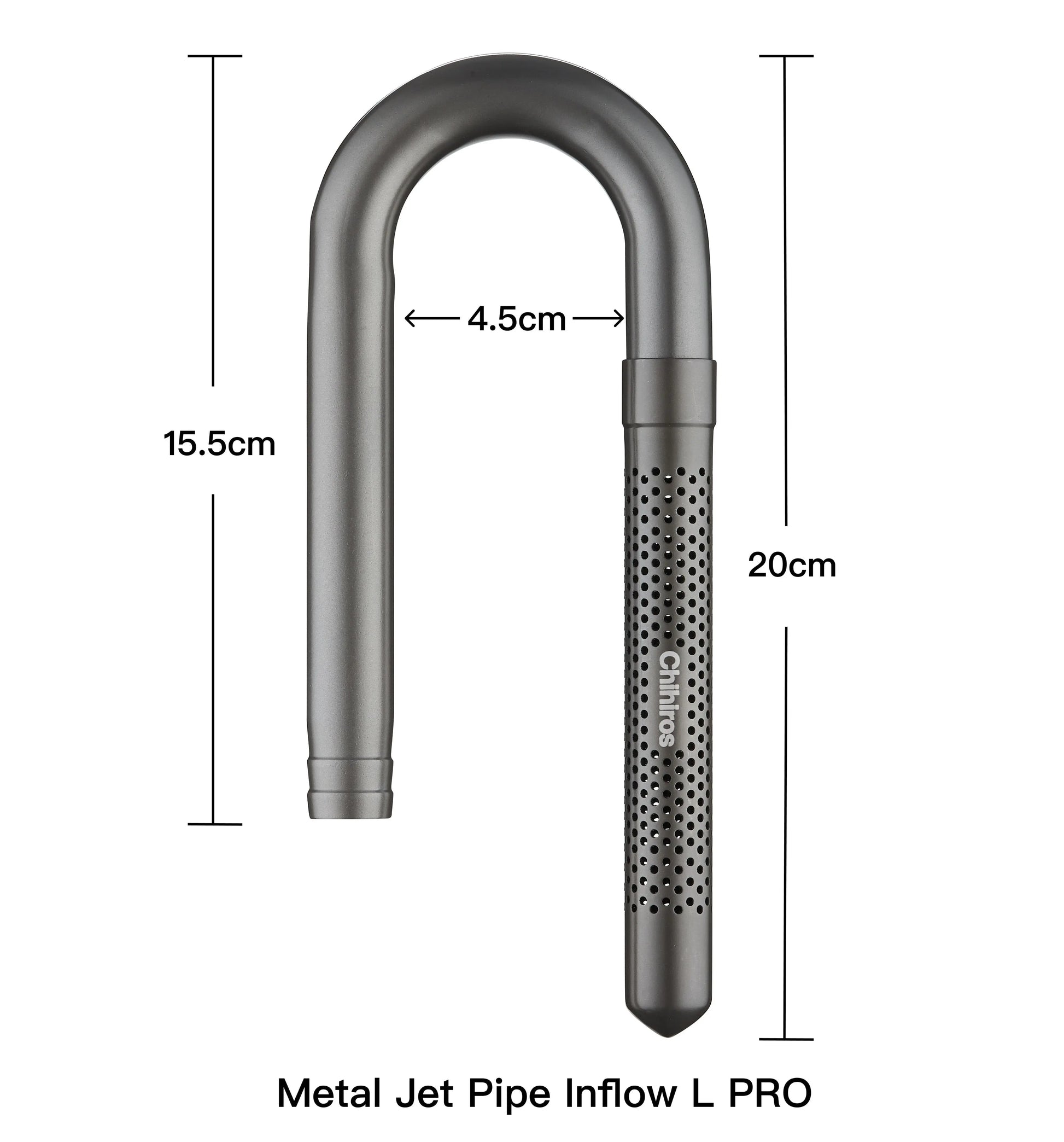 Chihiros Metal Inflow Outflow Pro Metal Jet Pipe Pro - Chihiros Aquatic Studio